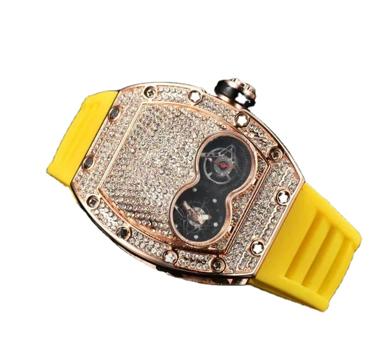2021 New Military Sports Watch Diamond Men watch calendar top brand men luxury gold watch rubber strap
2021 New Military Sports Watch Diamond Men watch calendar top brand men luxury gold watch rubber strap