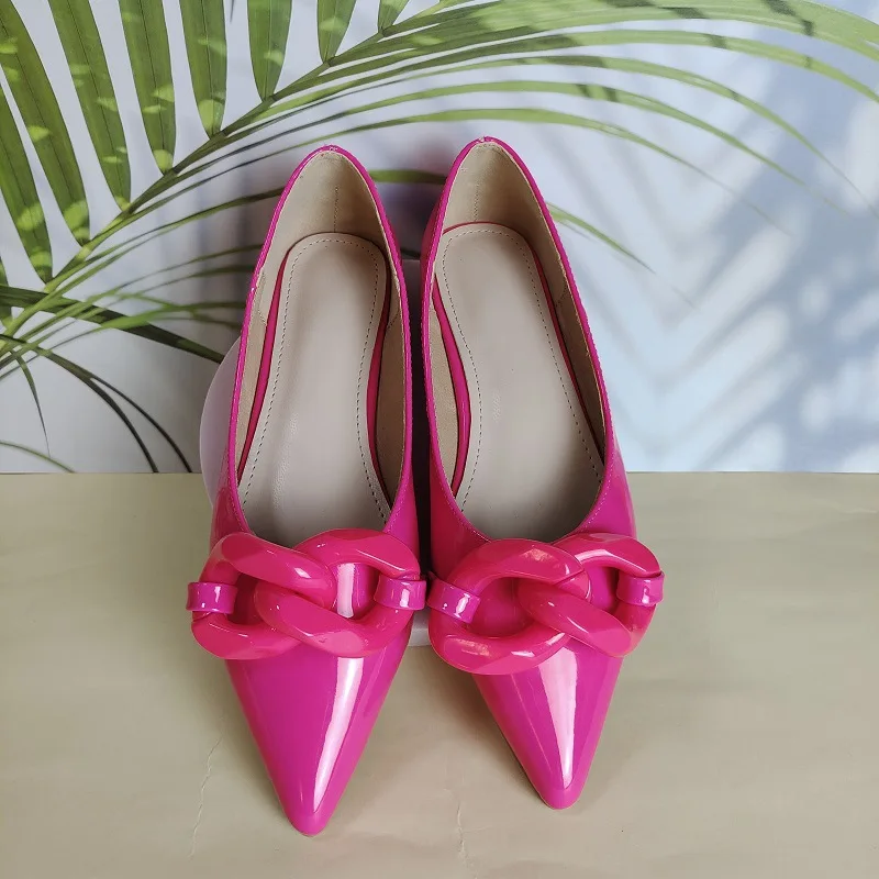 Elegant Summer Chain Pointed Toe Casual White Flat Women Sandals Shoes, Black,beige,green,pink,red
Elegant Summer Chain Pointed Toe Casual White Flat Women Sandals Shoes, Black,beige,green,pink,red