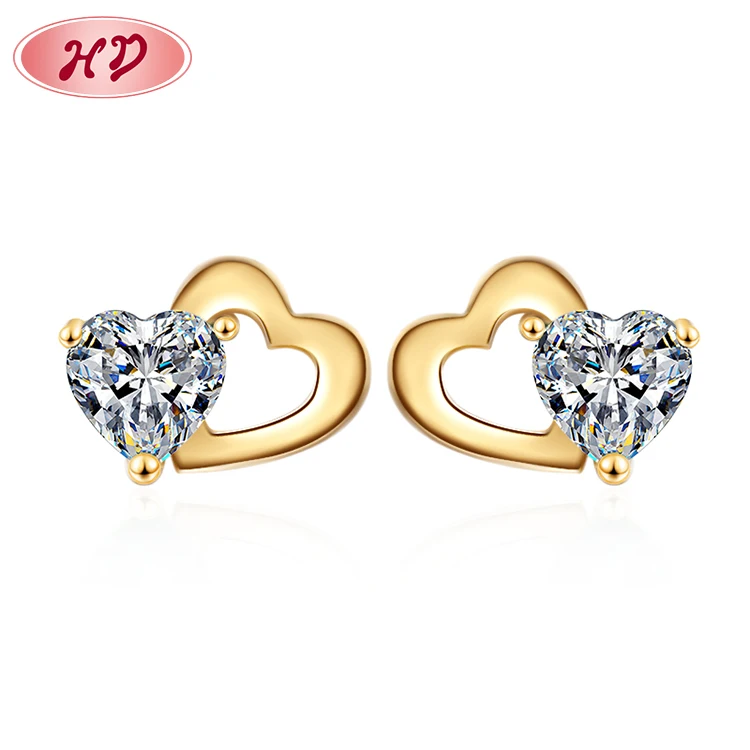 Fashionable Heart Shaped 18K Gold Plated Jewelry Pink Cubic Zirconia Woman Sutd Earrings Wholesale Jewelry
Fashionable Heart Shaped 18K Gold Plated Jewelry Pink Cubic Zirconia Woman Sutd Earrings Wholesale Jewelry