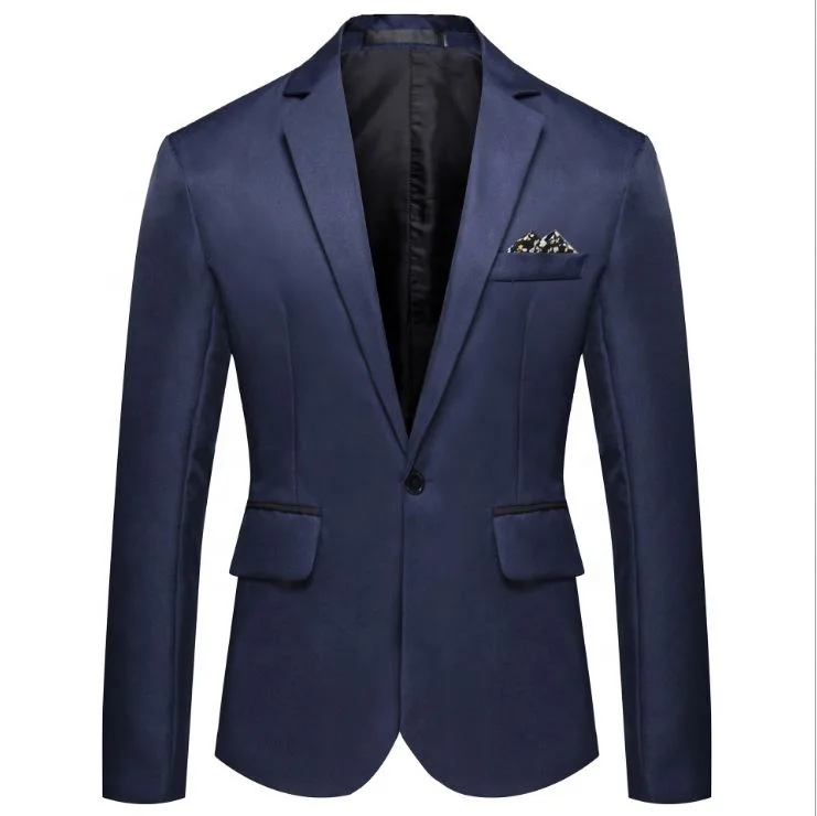 Blazer Jacket Fashion Solid Mens Suit Jacket Wedding Dress Coat Casual Business Male Suit Coat
Blazer Jacket Fashion Solid Mens Suit Jacket Wedding Dress Coat Casual Business Male Suit Coat