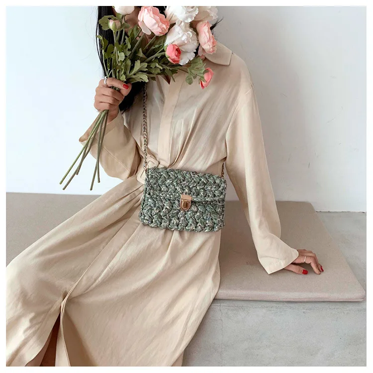 Cotton handmade crochet bags winter designer candy color ladies crossbody bag knitting woven female purse and handbag, As the pictures
Cotton handmade crochet bags winter designer candy color ladies crossbody bag knitting woven female purse and handbag, As the pictures