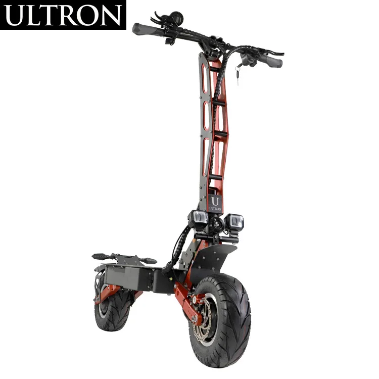 ULTRON T128 PLUS 13 Inch 6000W Trotinette Motorcycle Stand Up Folding Adult Electric Scooter 
ULTRON T128 PLUS 13 Inch 6000W Trotinette Motorcycle Stand Up Folding Adult Electric Scooter