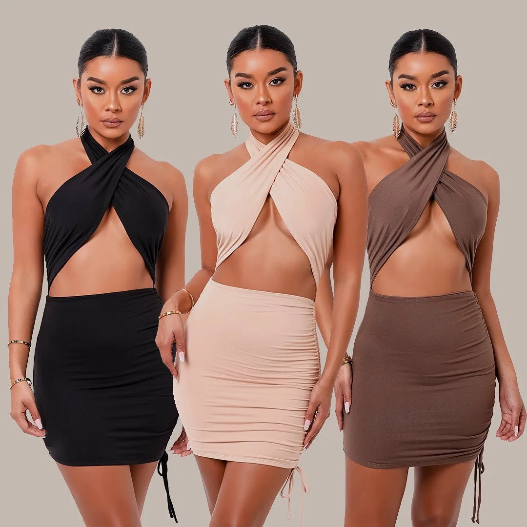 Summer sexy hollow-out solid color sleeveless stretch sheath dress 2021 women fashion new dresses, Picture color
Summer sexy hollow-out solid color sleeveless stretch sheath dress 2021 women fashion new dresses, Picture color