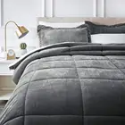 high quality fleece quilts microfiber oversize bed comforter edredones bedding sets