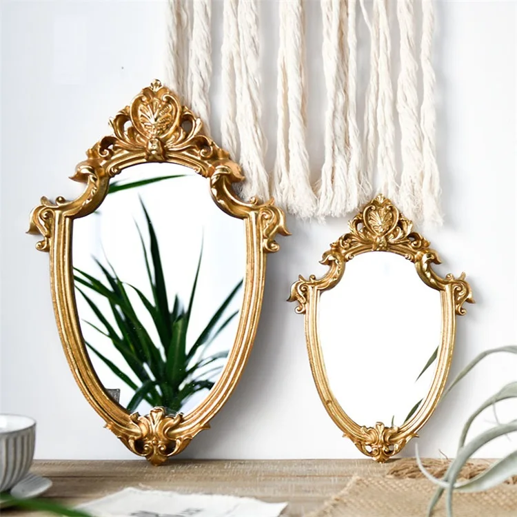 Bathroom Makeup Wall Mounted Home Decor Hanging Vintage Carved Large Decorative Wall Mirror
Bathroom Makeup Wall Mounted Home Decor Hanging Vintage Carved Large Decorative Wall Mirror