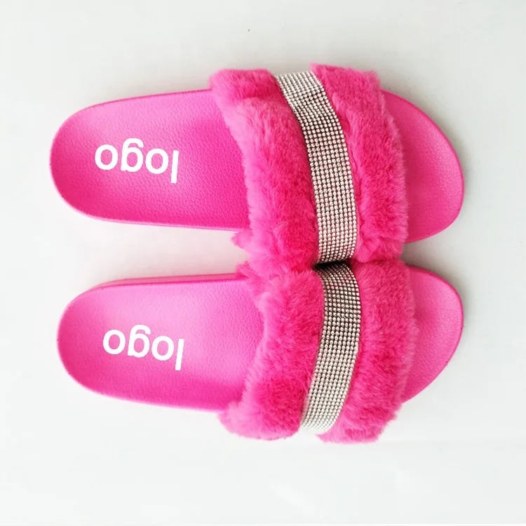 Wholesale Outdoor lady shoes platform diamond slides rhinestone bling diamond faux fur hot pink slippers for New Zealand
Wholesale Outdoor lady shoes platform diamond slides rhinestone bling diamond faux fur hot pink slippers for New Zealand