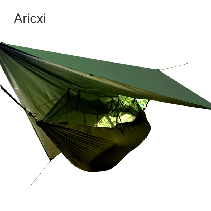 ARICXI outdoor camping Military army green hammock tent tree tent multifunctional tent
ARICXI outdoor camping Military army green hammock tent tree tent multifunctional tent