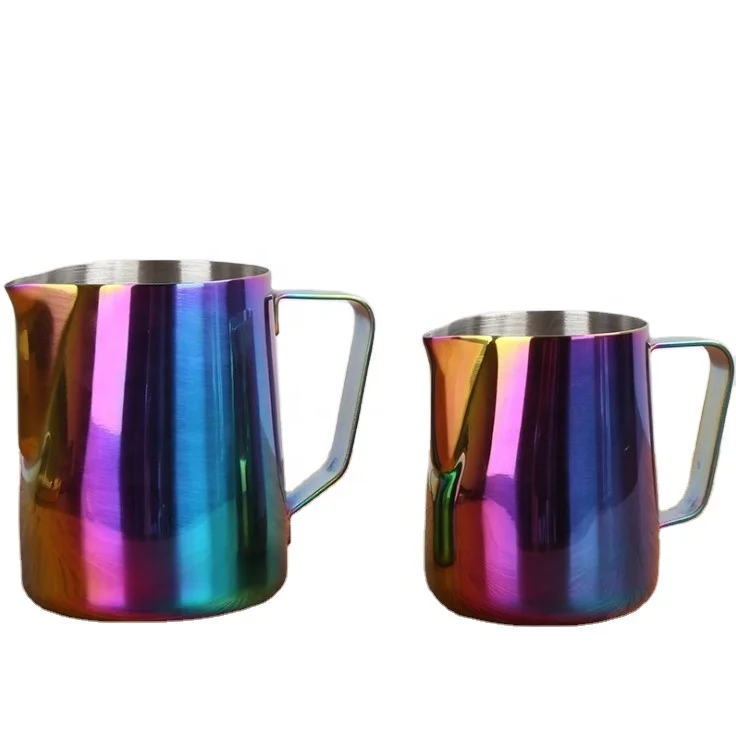 Stainless Steel Durable Coffee Tools Milk Frothing Pitcher Garland Cup with Measurement
Stainless Steel Durable Coffee Tools Milk Frothing Pitcher Garland Cup with Measurement