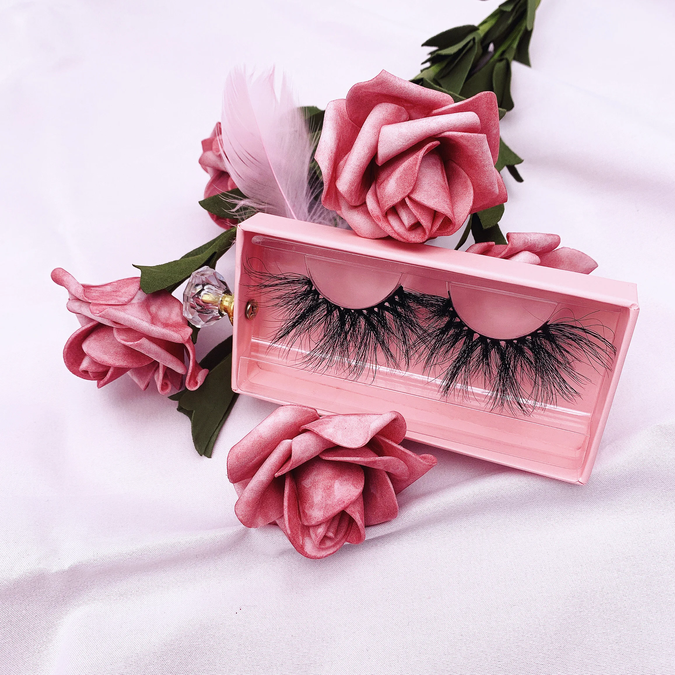 Free sample 2021 newest styles lashes cruelty free 100% real 3d 5d mink eyelashes, Natural black
Free sample 2021 newest styles lashes cruelty free 100% real 3d 5d mink eyelashes, Natural black