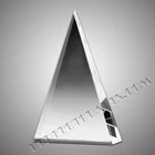 New custom high quality and cheap price optical crystal award trophy vender -OCA002