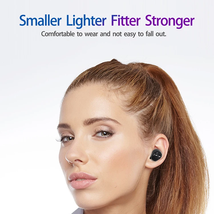 2019 Invisible Q3 Dual Channel TWS Cheap True Best Earphones Mini Wireless Sport Earbuds for Smart Phone - ANKUX.COM