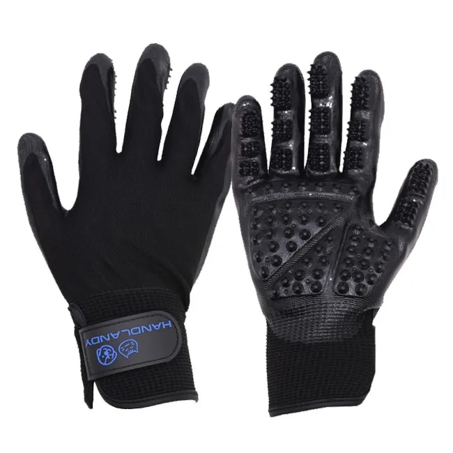 HANDLANDY In Stock Horse Wasing Cat Pet Cleaning Grooming Gloves Dog Grooming Gloves, Black
HANDLANDY In Stock Horse Wasing Cat Pet Cleaning Grooming Gloves Dog Grooming Gloves, Black