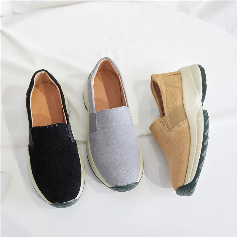 Fashion Design Spring Comfortable Non Slip Women Casual Shoes With Wedge Heels, Black, beige, gray,
Fashion Design Spring Comfortable Non Slip Women Casual Shoes With Wedge Heels, Black, beige, gray,