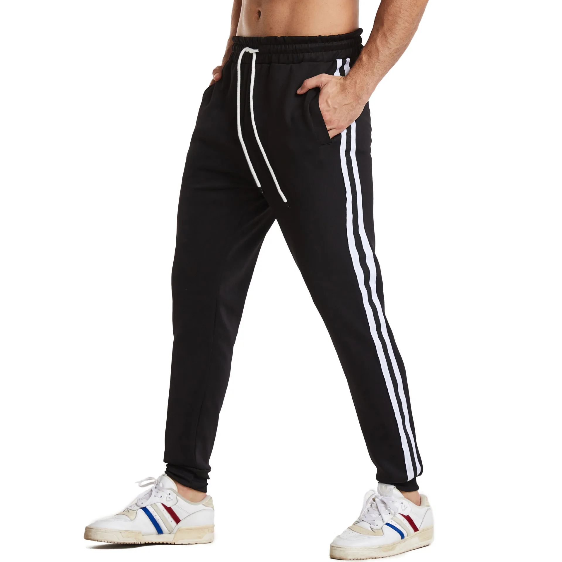 Factory direct cotton fitness pants outdoor jogging comfortable breathable Men's Overalls Pants & Trousers, As picture
Factory direct cotton fitness pants outdoor jogging comfortable breathable Men's Overalls Pants & Trousers, As picture