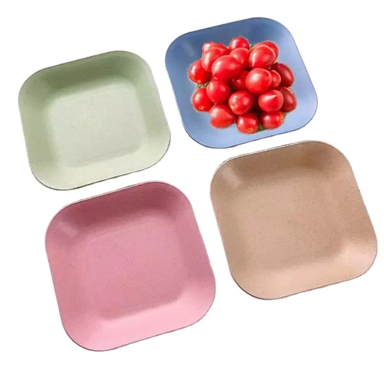 Wheat Straw Environmental Protection Plate Dried Fruit Dessert Breakfast Plate Steak Tray Tableware
Wheat Straw Environmental Protection Plate Dried Fruit Dessert Breakfast Plate Steak Tray Tableware