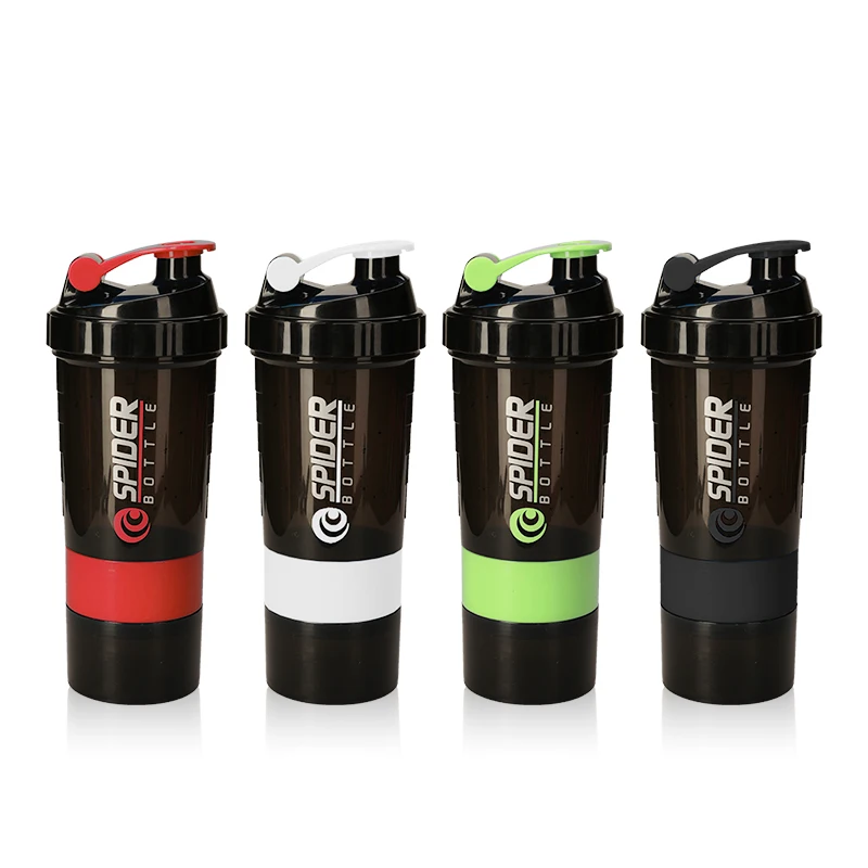 Gym Fitness Black Plastic Protein Shaker Bottle for Protein with Pill Tray, Black, blue, green,red,white
Gym Fitness Black Plastic Protein Shaker Bottle for Protein with Pill Tray, Black, blue, green,red,white