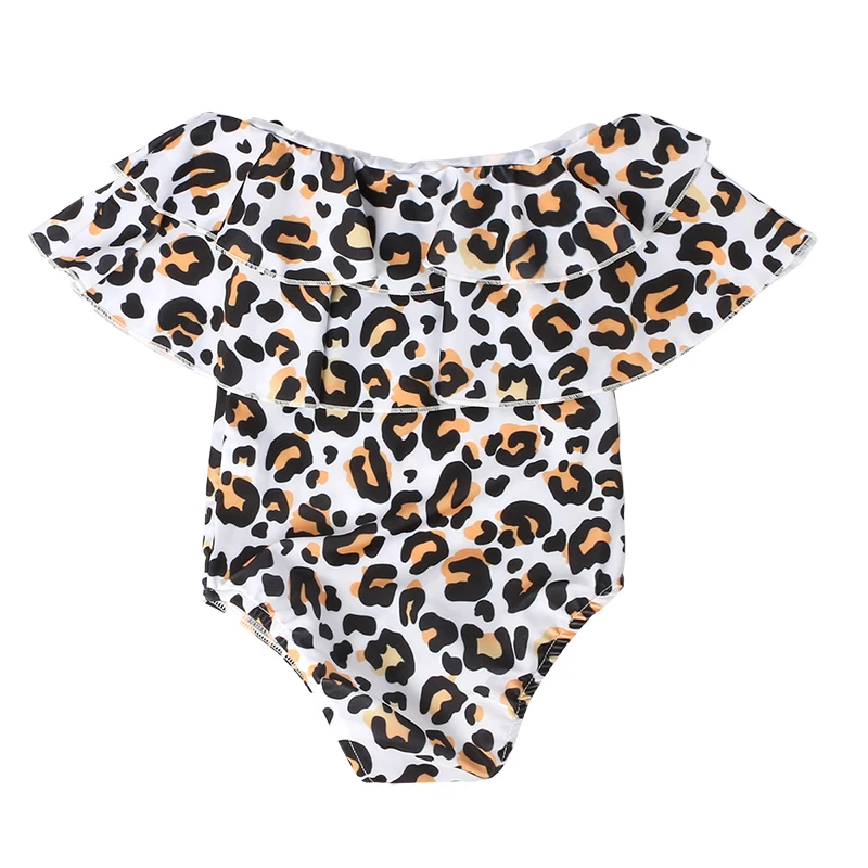A# Summer Beachwear Mom And Me Romper Two Layers Ruffle Collar Off Shoulder Swimsuit Leopard Print Bathing Suit For Women, Customized color
A# Summer Beachwear Mom And Me Romper Two Layers Ruffle Collar Off Shoulder Swimsuit Leopard Print Bathing Suit For Women, Customized color