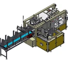Full Automatic Wraparound Case Packaging Machine Boxing PET Bottles