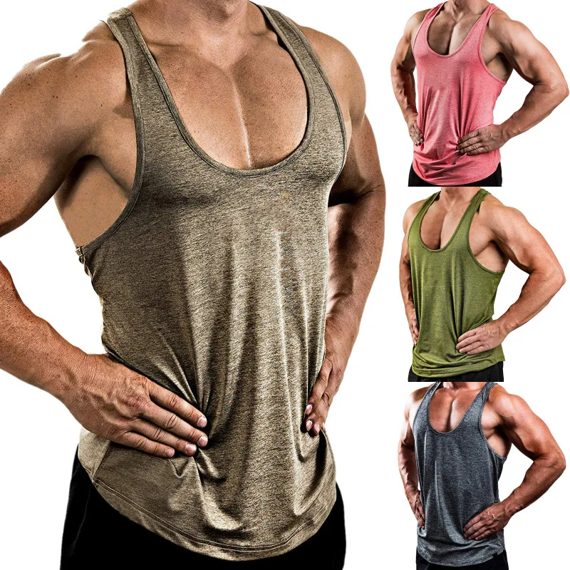 Sidiou Group Men's Muscle Vest Quick Dry Sleeveless Shirt Sports Fitness Gym Bodybuilding Tank Tops
Sidiou Group Men's Muscle Vest Quick Dry Sleeveless Shirt Sports Fitness Gym Bodybuilding Tank Tops