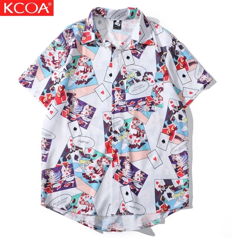 KCOA In Stock Colorful Casual Mens Polyester Hawaiian Beach Shirt
KCOA In Stock Colorful Casual Mens Polyester Hawaiian Beach Shirt