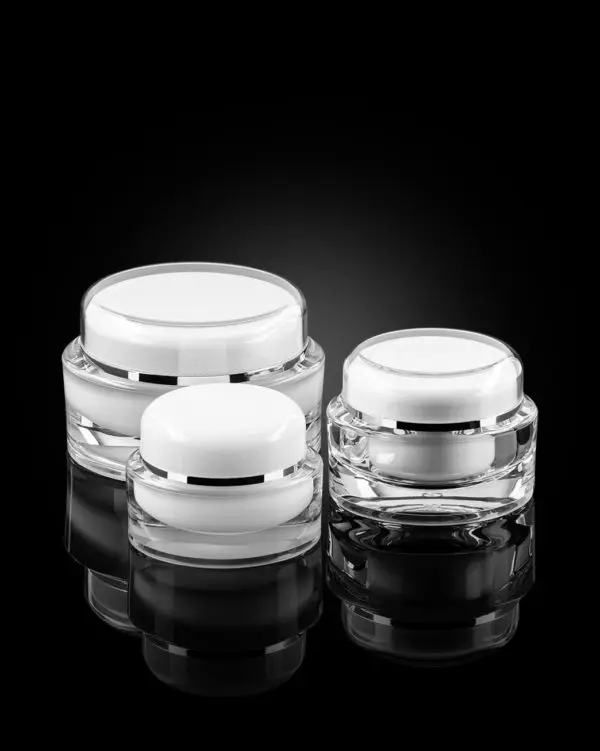 15ml 30ml 50ml 100ml acrylic round jar cream jar acrylic cream jar