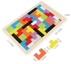 distributor high quality 3D Tetris wooden puzzle for kids