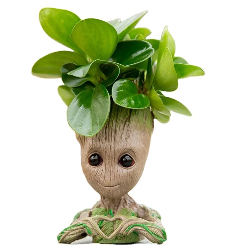 Modern Baby Groot Succulent Flower Pots Pen Holder Crafts Fairy Garden Decoration Ornaments Gifts Miniature Model
Modern Baby Groot Succulent Flower Pots Pen Holder Crafts Fairy Garden Decoration Ornaments Gifts Miniature Model