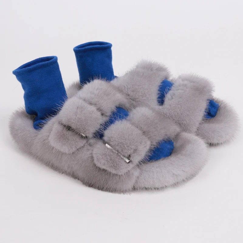 Wholesale Fashion Custom Winter Warm Luxury Fur Slippers Real Mink Fur Slides for Women, Customized color
Wholesale Fashion Custom Winter Warm Luxury Fur Slippers Real Mink Fur Slides for Women, Customized color