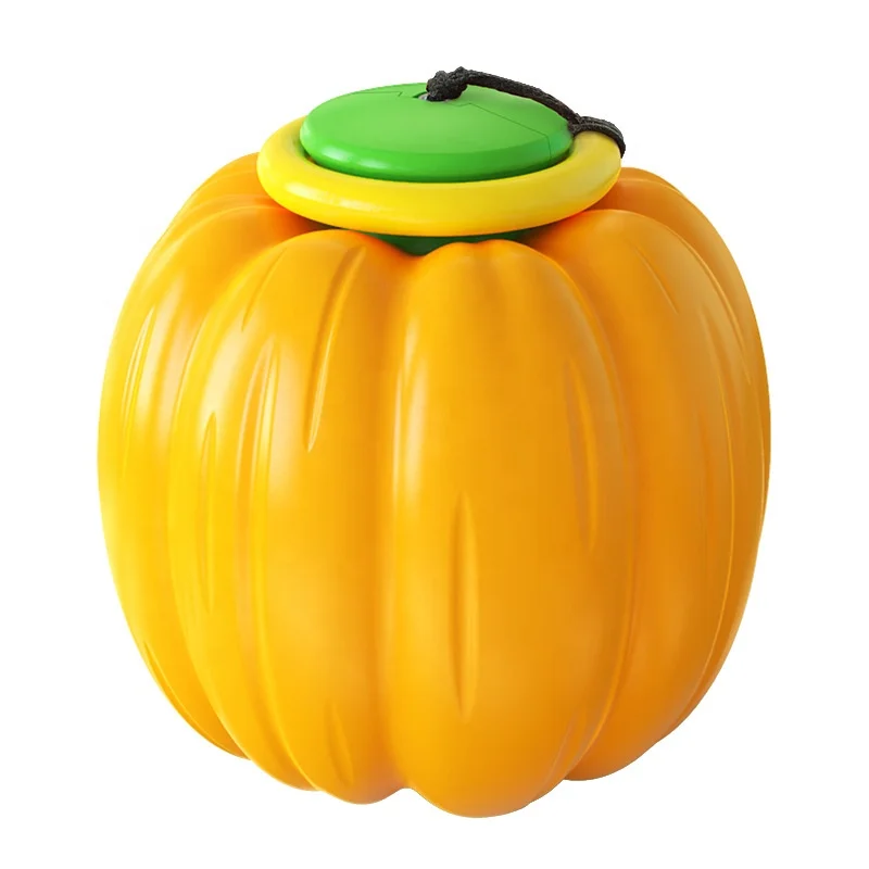 Dog YO-YO ball Dog training teeth grinding balls pumpkin shaped toy-throwing balls funny chew toys for dogs, Customized color
Dog YO-YO ball Dog training teeth grinding balls pumpkin shaped toy-throwing balls funny chew toys for dogs, Customized color