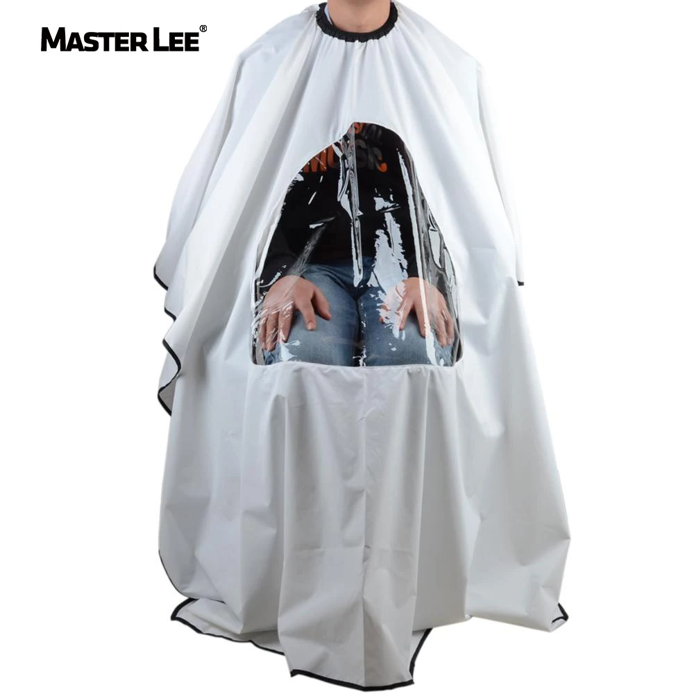 Masterlee Custom logo Waterproof Hair Cutting cape Salon Hairdressing Barber Cape With PVC Window, Multi color
Masterlee Custom logo Waterproof Hair Cutting cape Salon Hairdressing Barber Cape With PVC Window, Multi color