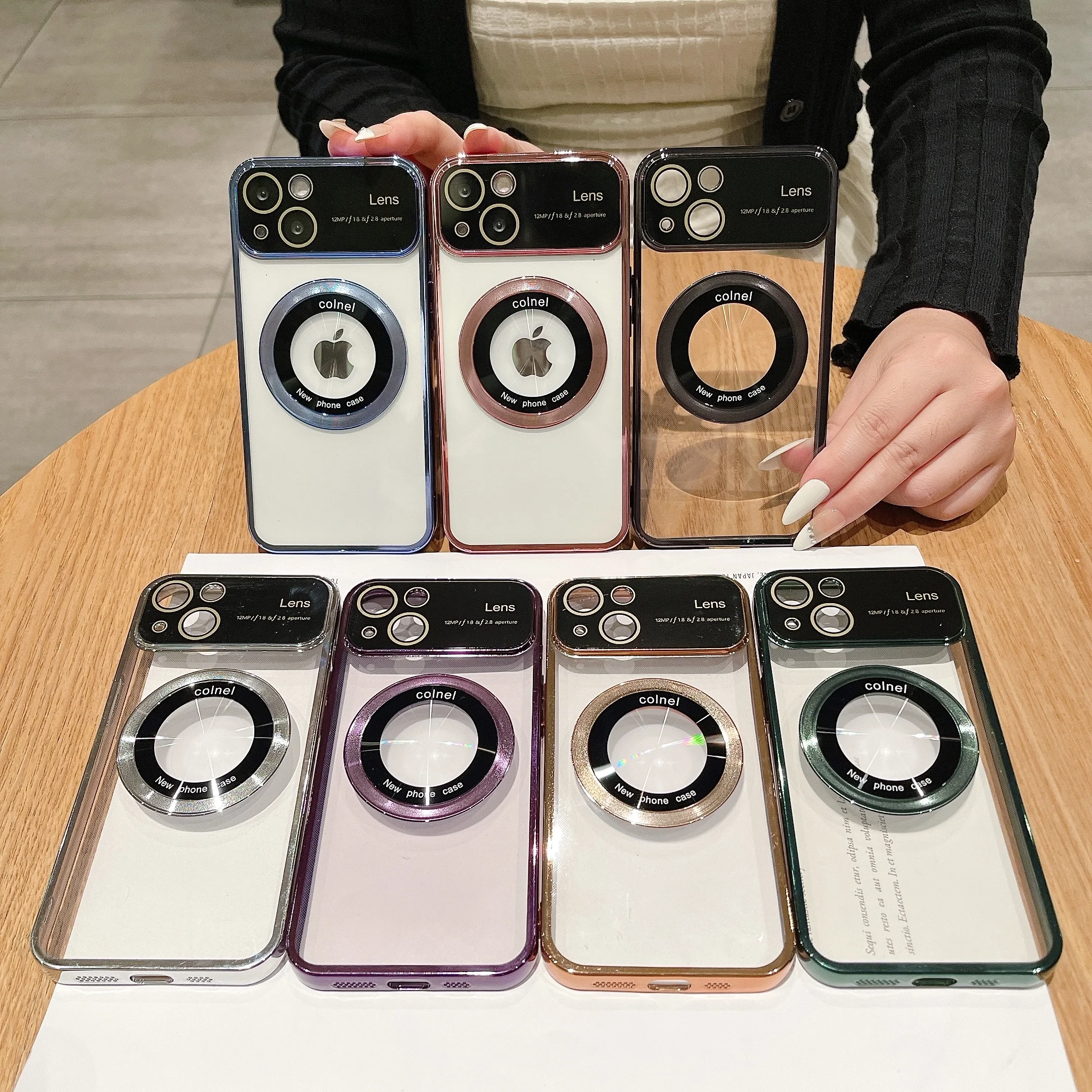 Large Lens Window Plating Tpu Soft Phone Case Transparent Magnetic Charging Protective Cover For Iphone 11 12 13 14 Pro Max
Large Lens Window Plating Tpu Soft Phone Case Transparent Magnetic Charging Protective Cover For Iphone 11 12 13 14 Pro Max