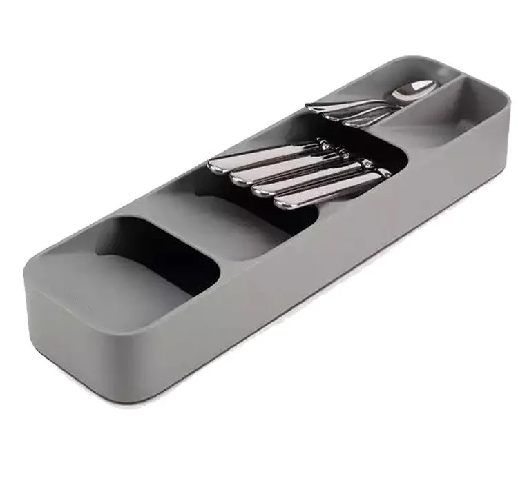 Food Grade Drawer Store Plastic Kitchen Drawer Organizer Cutlery Tray for Silverware, White, gray
Food Grade Drawer Store Plastic Kitchen Drawer Organizer Cutlery Tray for Silverware, White, gray