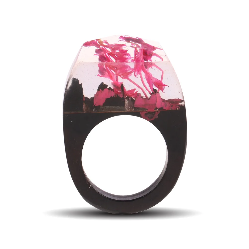 2021 Sailing Jewelry Women Resin Wood Rings Micro Natural Landscape Rings Red Flower Wooden Ring
2021 Sailing Jewelry Women Resin Wood Rings Micro Natural Landscape Rings Red Flower Wooden Ring