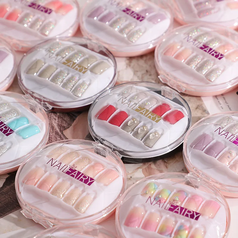 30 pcs.New press on nails with Jelly gum press on nails with diamond press on nails box package with 5pcs. kit
30 pcs.New press on nails with Jelly gum press on nails with diamond press on nails box package with 5pcs. kit