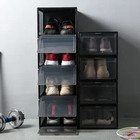Hot Sale Logo Design acrylic box shoe storage box acrylic black shoe boxes with drawer
Hot Sale Logo Design acrylic box shoe storage box acrylic black shoe boxes with drawer
