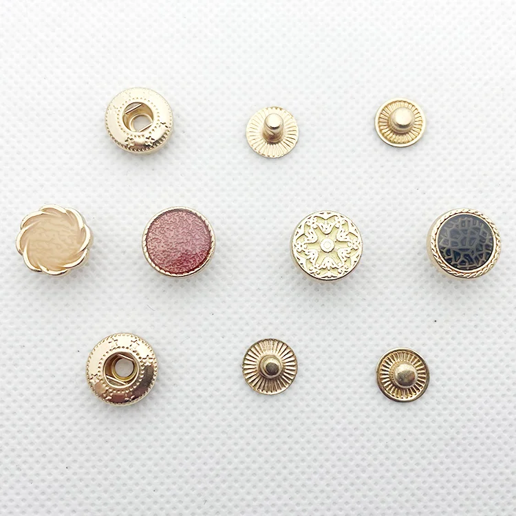 Stocking Button Wholesale Personalized Brand Name Custom Metal Snap Buttons For Bags
Stocking Button Wholesale Personalized Brand Name Custom Metal Snap Buttons For Bags