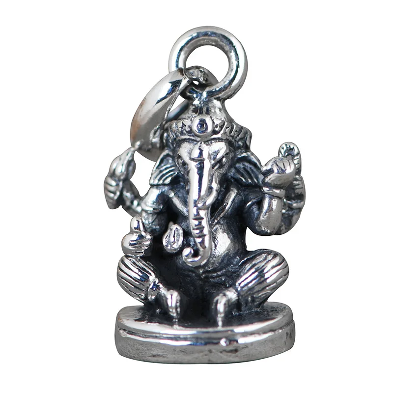 Wholesale S925 Sterling Silver Necklace Pendant for Men and Women Retro Elephant fine jewelry pendants gift
Wholesale S925 Sterling Silver Necklace Pendant for Men and Women Retro Elephant fine jewelry pendants gift
