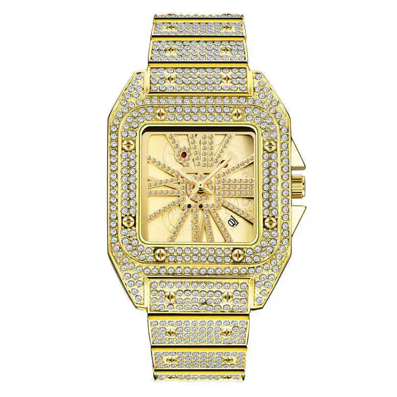 Luxury Brand Designer Watch Relojes For Mens Gold Plated Stainless Steel Bands Wristwatches Ladies 5A Cz Zircon Quartz Watches, Gold/silver/rose gold/gold and silver/black
Luxury Brand Designer Watch Relojes For Mens Gold Plated Stainless Steel Bands Wristwatches Ladies 5A Cz Zircon Quartz Watches, Gold/silver/rose gold/gold and silver/black