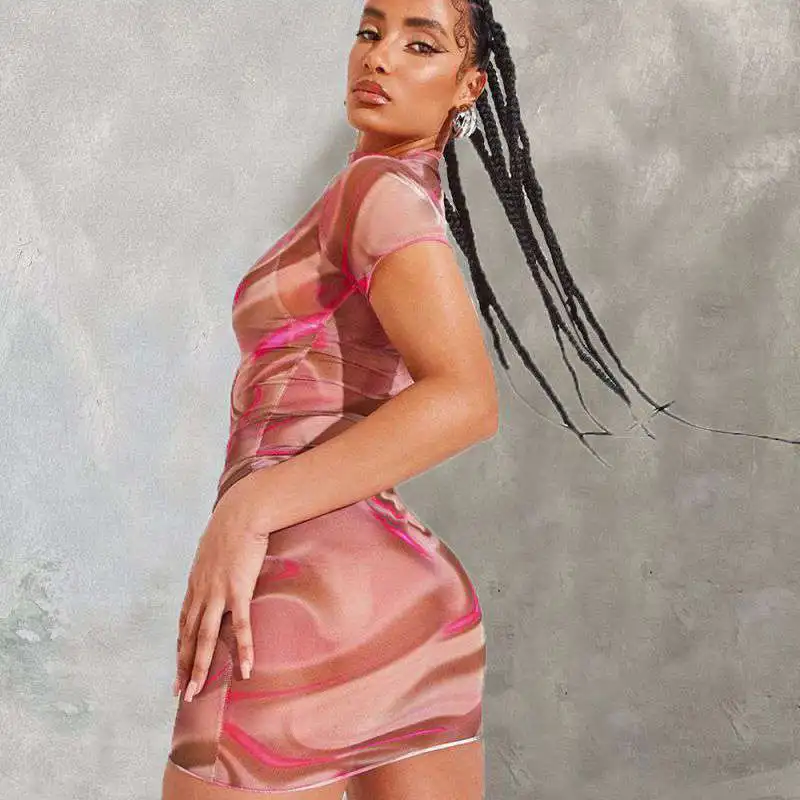 2021 New fashion summer Women asymmetrical design see through dress women casual dresses
2021 New fashion summer Women asymmetrical design see through dress women casual dresses