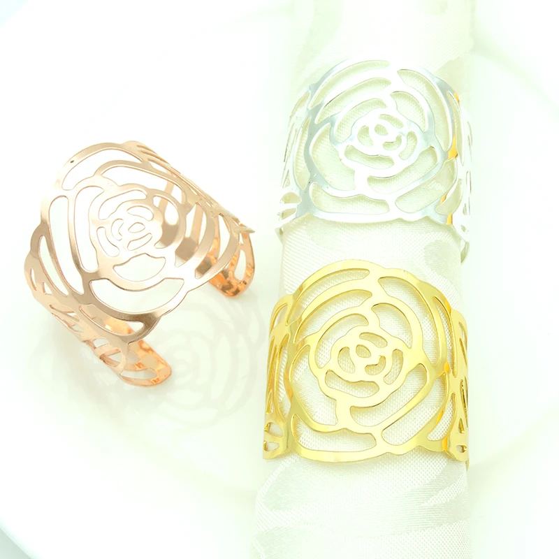Roses Gold and Silver, Superior Wedding Hotel Decoration Metal Napkin Ring, Gold silvery
Roses Gold and Silver, Superior Wedding Hotel Decoration Metal Napkin Ring, Gold silvery