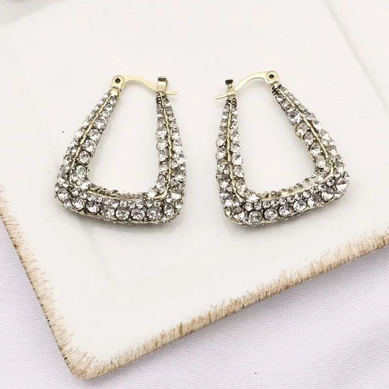 925 silver needle earrings new wild fashion diamond earrings letter D home earrings jewelry, Picture shows
925 silver needle earrings new wild fashion diamond earrings letter D home earrings jewelry, Picture shows