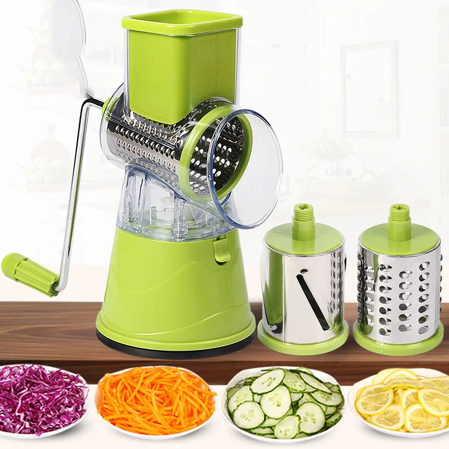 Manual Vegetable Cutter Slicer Kitchen Accessories Multifunctional Round Mandoline Slicer Potato Kitchen Gadgets, Red
Manual Vegetable Cutter Slicer Kitchen Accessories Multifunctional Round Mandoline Slicer Potato Kitchen Gadgets, Red