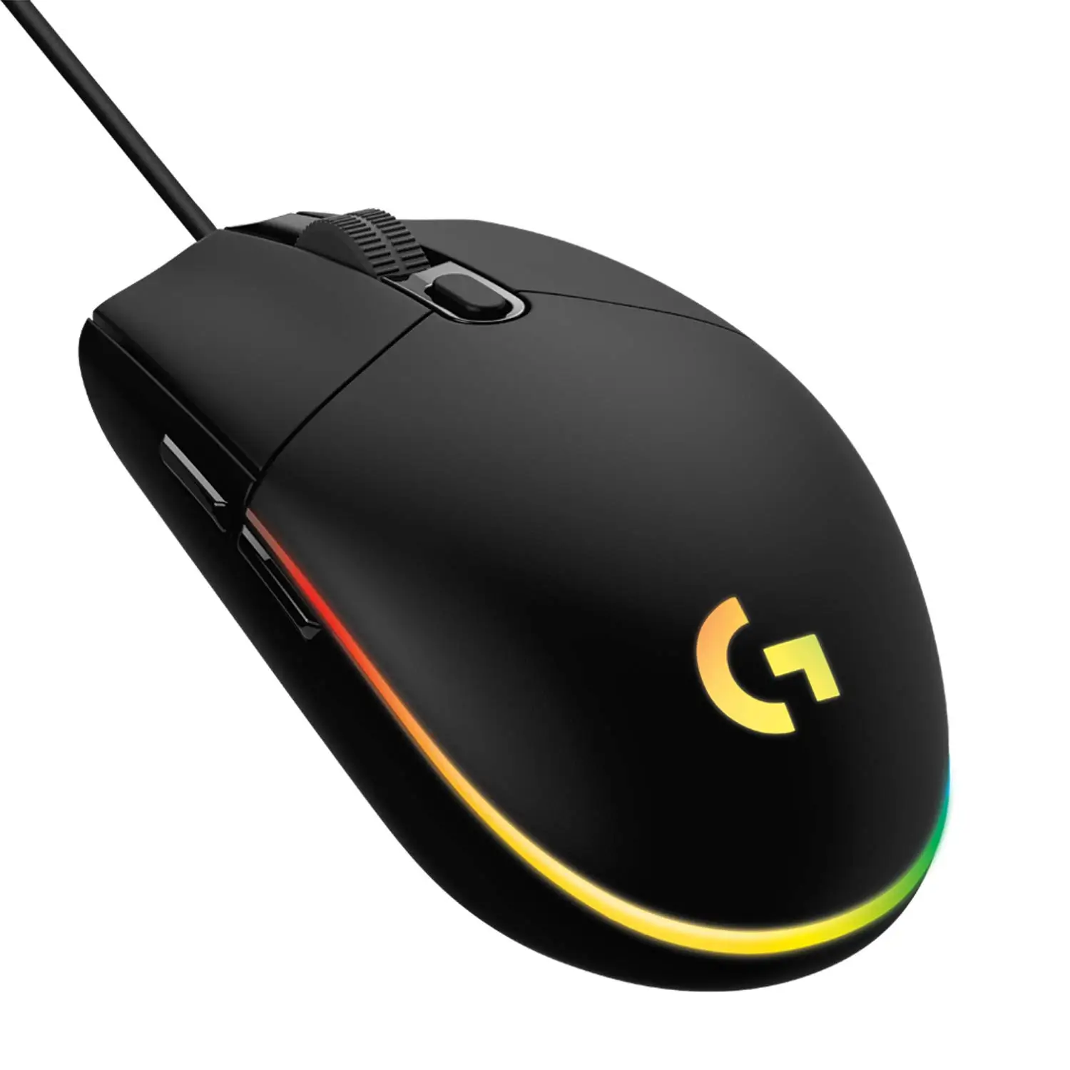 

Logitech G102 Wired Gaming Mouse, 8,000 DPI, Rainbow Optical Effect LIGHTSYNC RGB, 6 Programmable Buttons,On-Board Memory