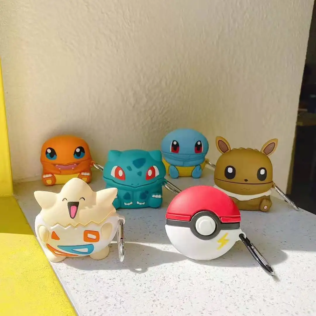 Gemfits Ready to ship cute Cartoon case for Airpod pro Design for Pokeman for Airpod 3, Multiple colors
Gemfits Ready to ship cute Cartoon case for Airpod pro Design for Pokeman for Airpod 3, Multiple colors