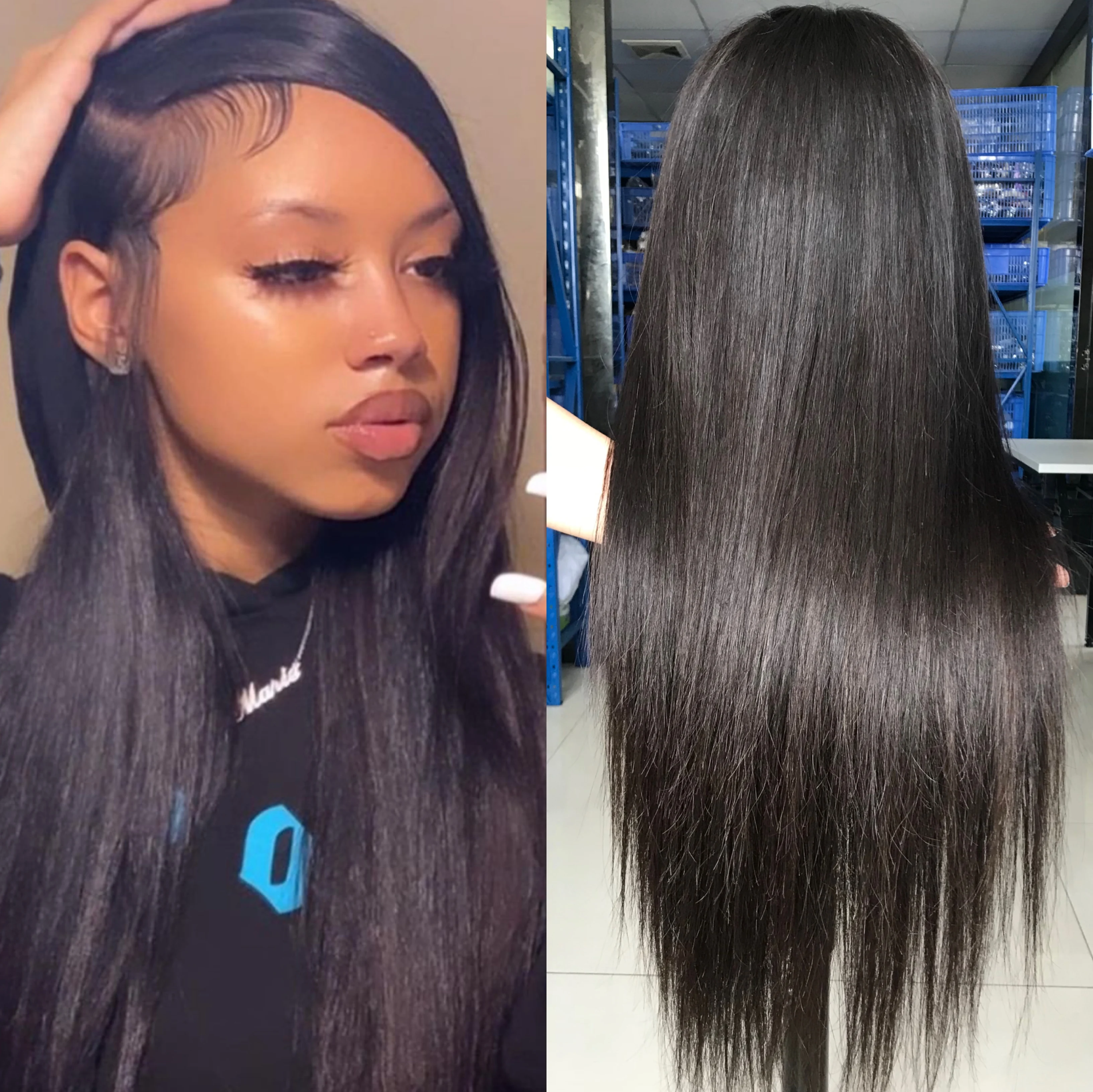 Raw Remy Virgin Straight Brazilian Wholesale Human Hair Wigs For Black Women With Baby Hair 4x4 Lace Closure Wig
Raw Remy Virgin Straight Brazilian Wholesale Human Hair Wigs For Black Women With Baby Hair 4x4 Lace Closure Wig