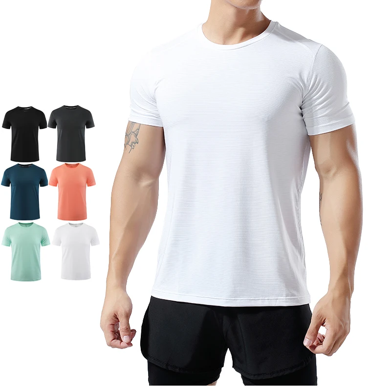 2021 Designer Round Neck Short-Sleeved Plus Size Fitness Shirts 
2021 Designer Round Neck Short-Sleeved Plus Size Fitness Shirts
