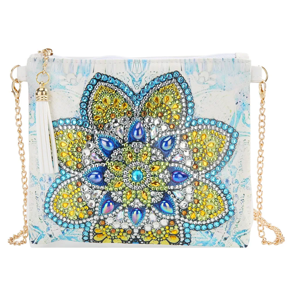 Diamond Painting Wallet Purse Handbag Tote Shoulder Bag 5D DIY Special Shaped Drill Cross Stitch Embroidery Kit Mandela Art
Diamond Painting Wallet Purse Handbag Tote Shoulder Bag 5D DIY Special Shaped Drill Cross Stitch Embroidery Kit Mandela Art