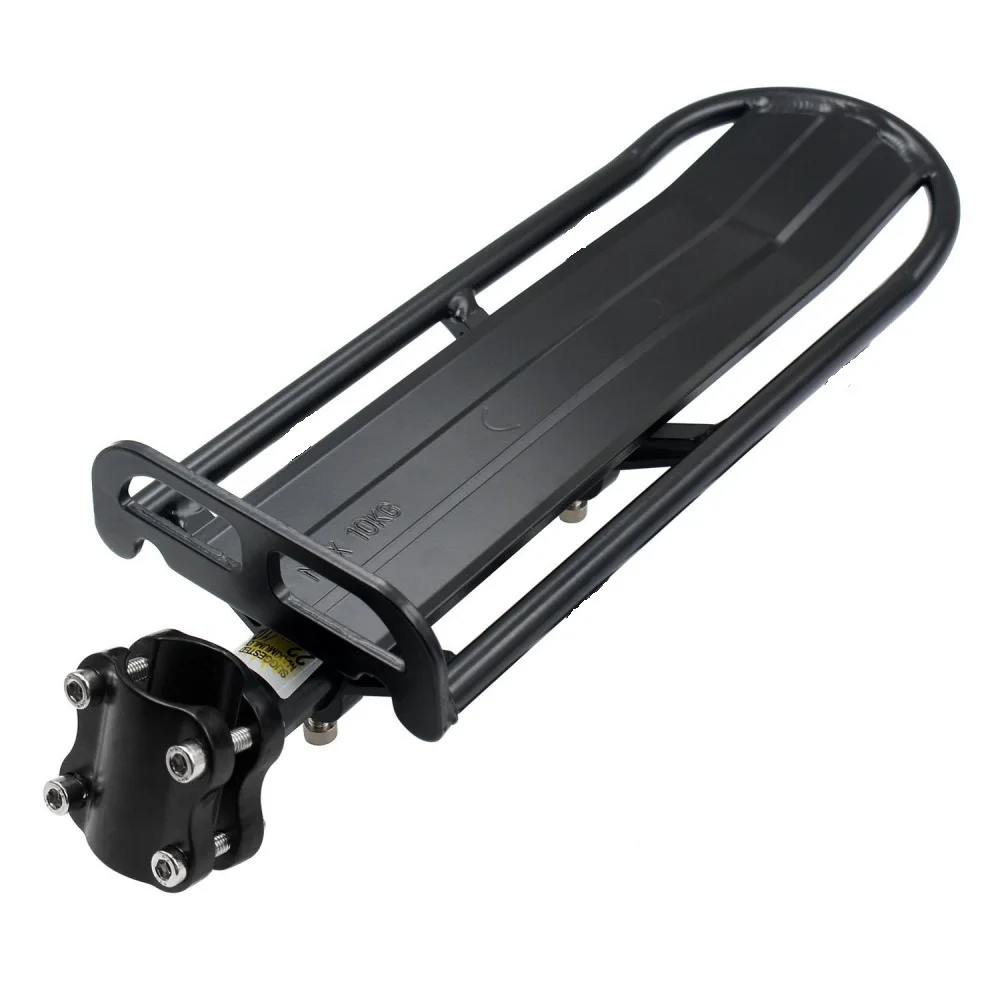 MTB Bike Bicycle Rack Aluminum Alloy Adjustable Rear Seat Luggage Bike Rack Bracket Load 10Kg Bike Accessories 34*12 CM, Black
MTB Bike Bicycle Rack Aluminum Alloy Adjustable Rear Seat Luggage Bike Rack Bracket Load 10Kg Bike Accessories 34*12 CM, Black