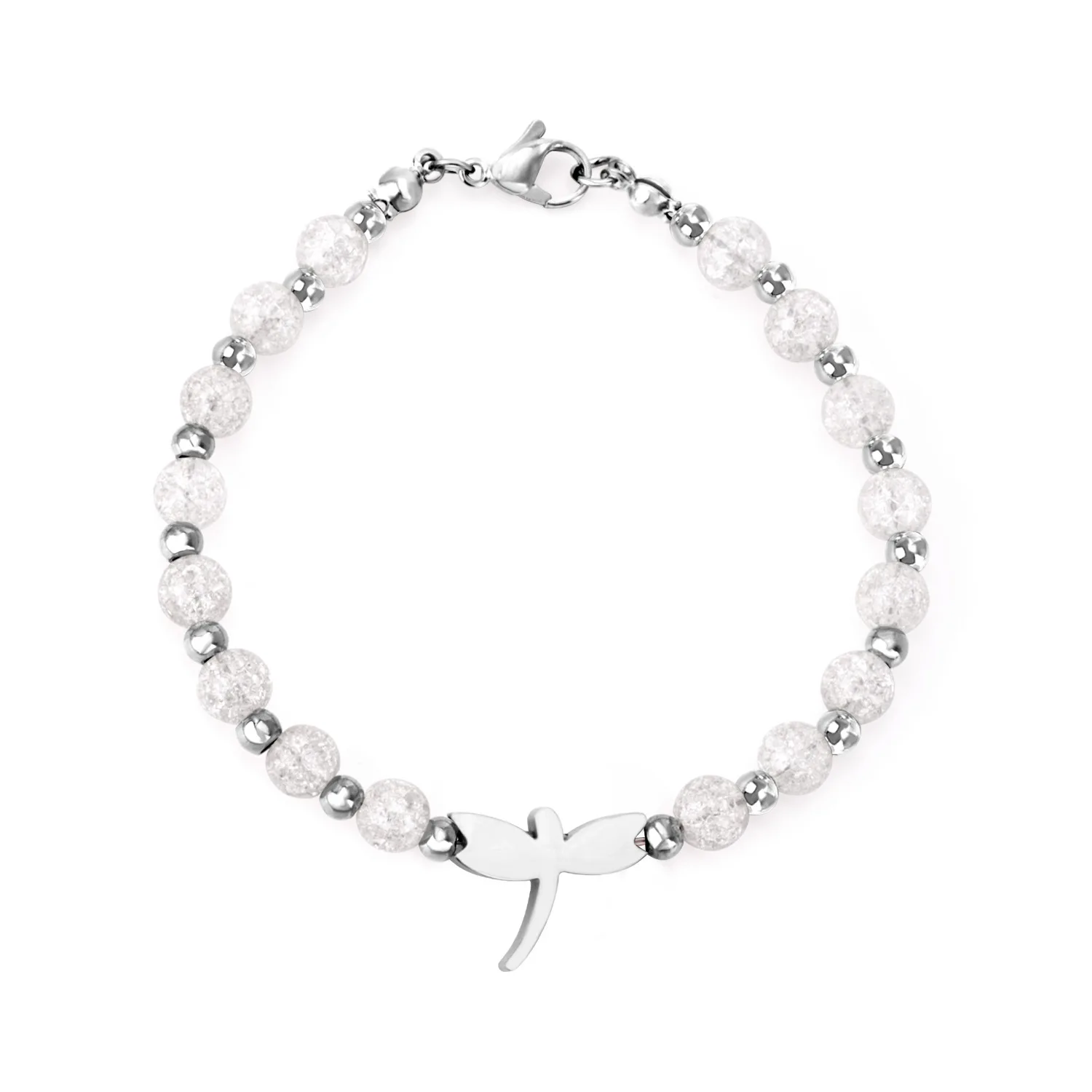 Korean hipster simple dragonfly pattern crystal bracelet stainless steel Ornament Factory Direct Sales Wholesale
Korean hipster simple dragonfly pattern crystal bracelet stainless steel Ornament Factory Direct Sales Wholesale