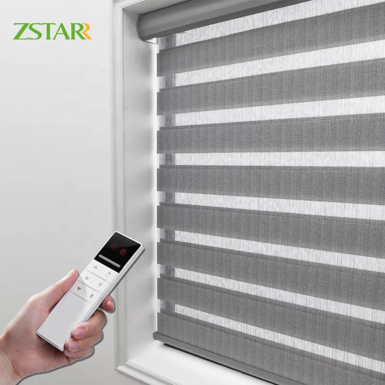 Custom size remote electric zebra curtain blinds motorized roller window shades
Custom size remote electric zebra curtain blinds motorized roller window shades